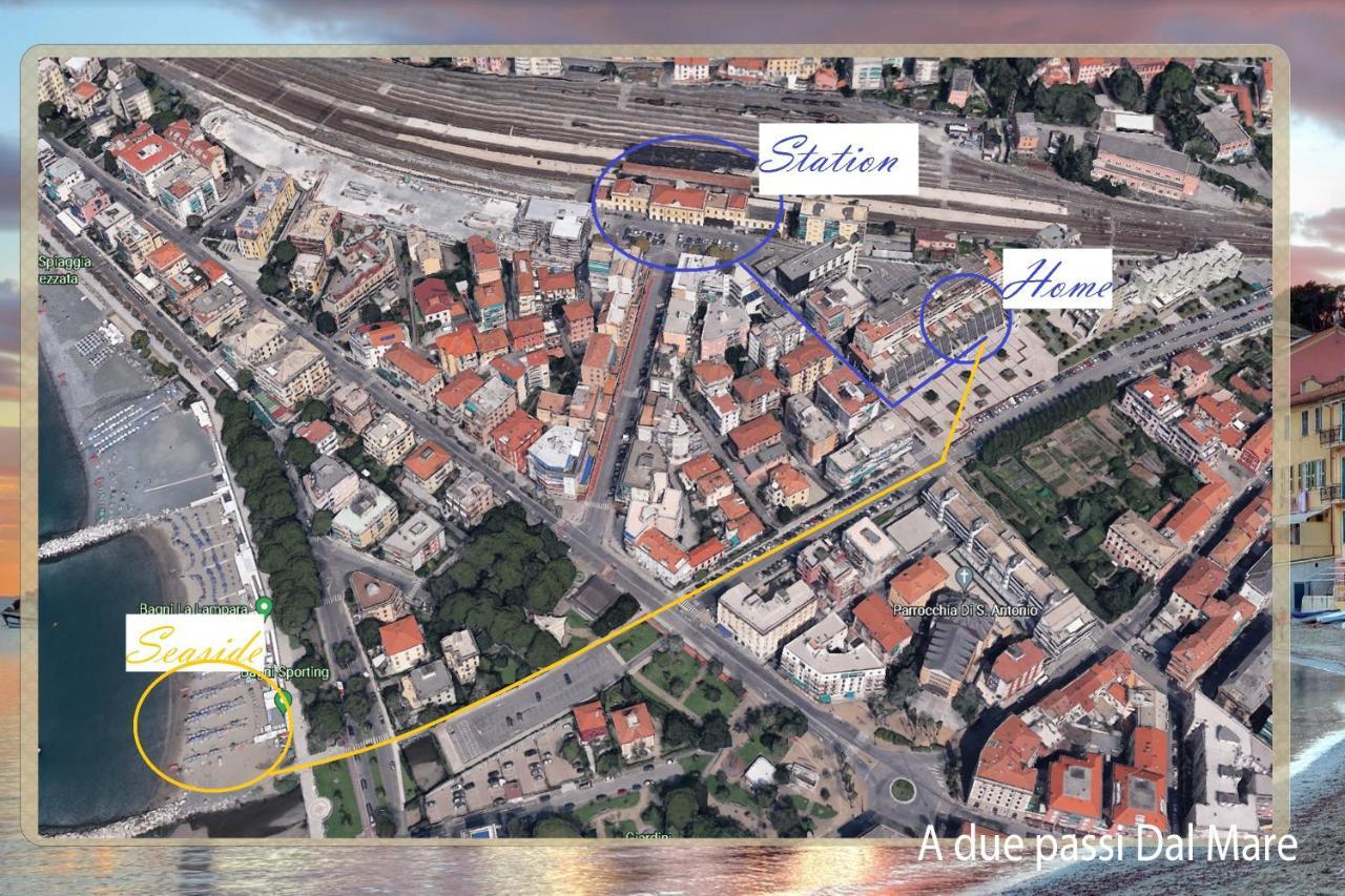 A Due Passi Dal Mare Apartment เซสตรี เลวานเต ภายนอก รูปภาพ