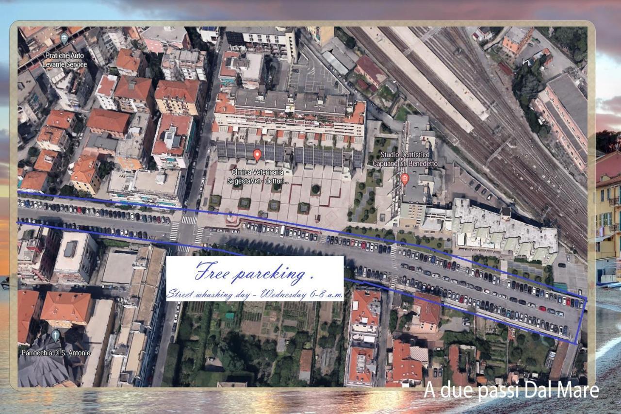 A Due Passi Dal Mare Apartment เซสตรี เลวานเต ภายนอก รูปภาพ